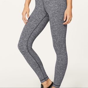 Grey/black Lululemon leggings